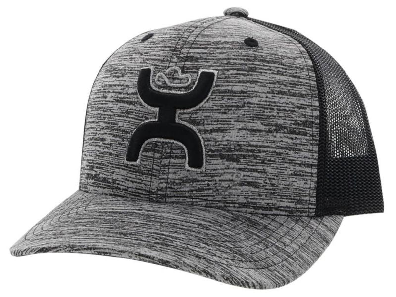 Hooey Trucker Cap Black/Grey Hooey Logo