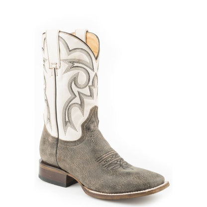 Roper Mens Parker Square Toe Boots 11 EE Vintage B