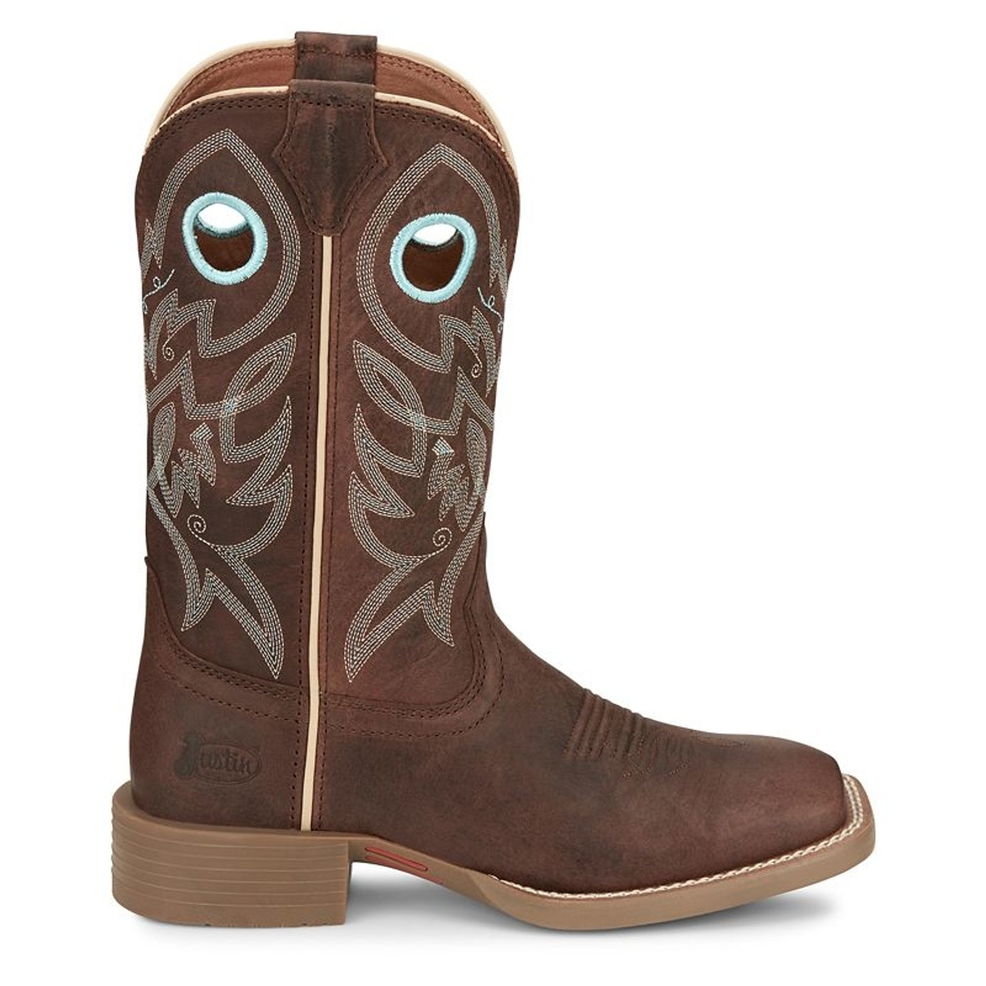 Justin Ladies Liberty Square Toe Boots