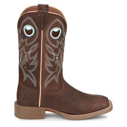 Justin Ladies Liberty Square Toe Boots