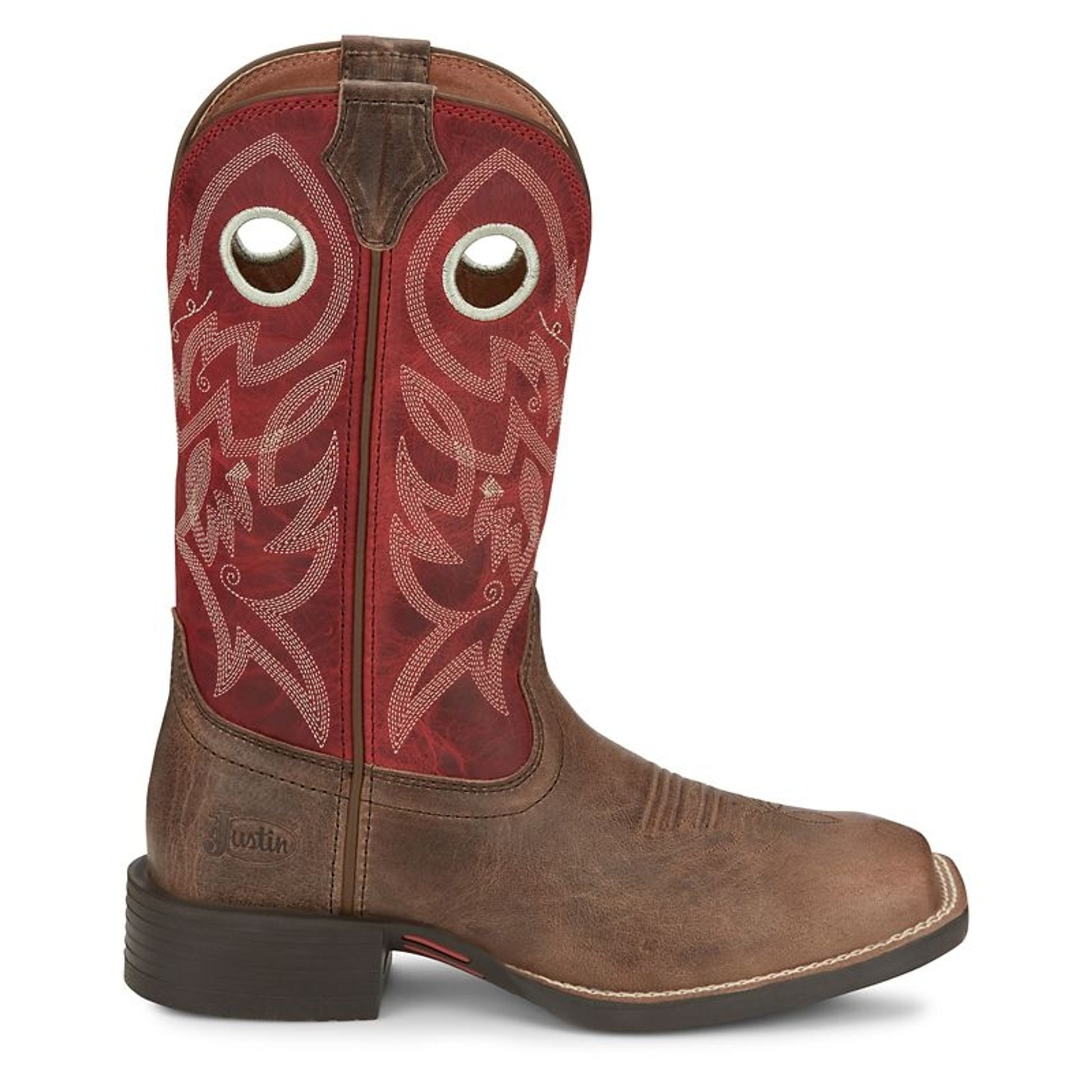 Justin Ladies Liberty Square Toe Boots