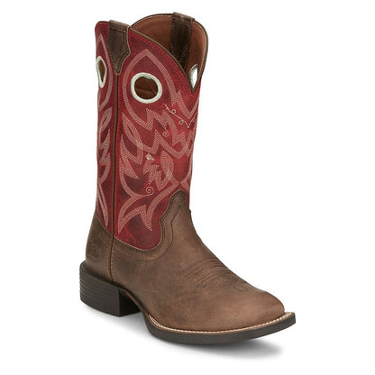 Justin Ladies Liberty Square Toe Boots