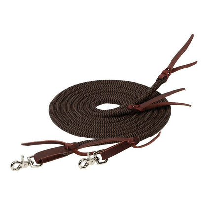Weaver EcoLuxe Bamboo Split Reins 8ft