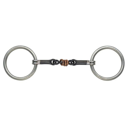 Shires Sweet Iron Copper Roller Snaffle