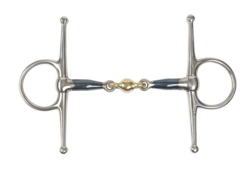 Shires Blue Sweet Iron Full Cheek Lozenge Bit
