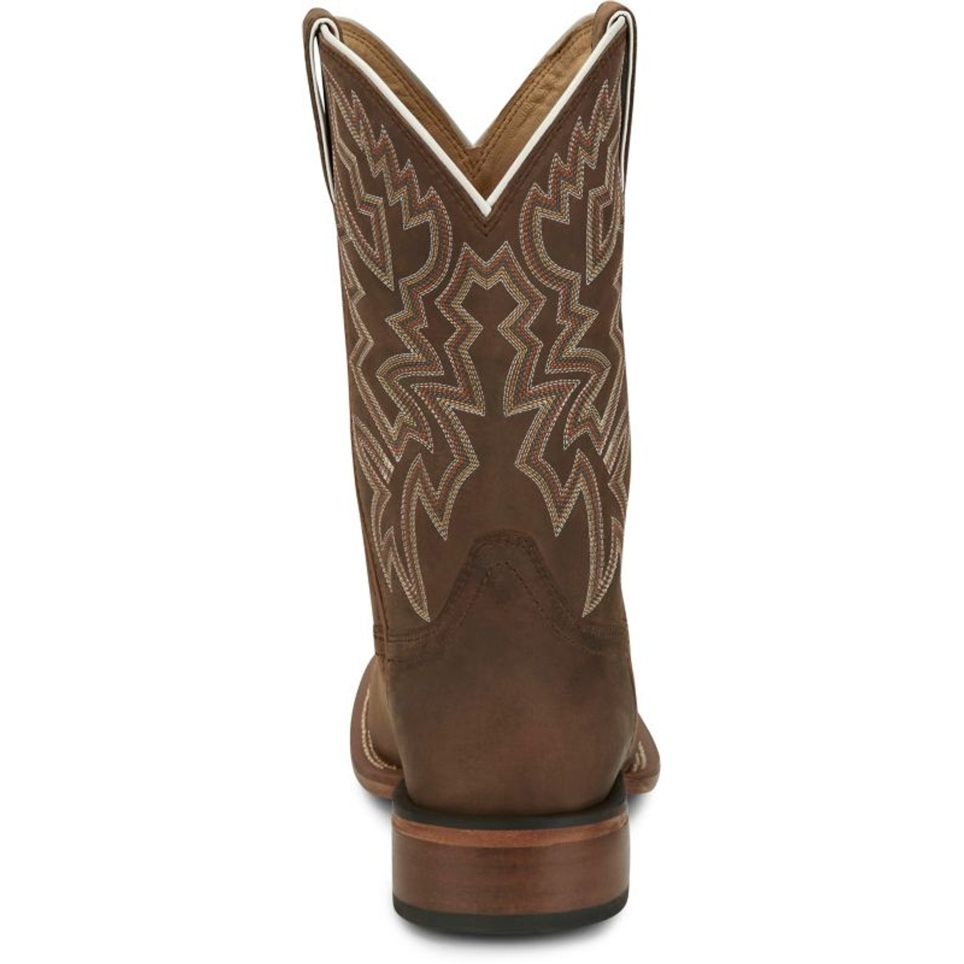Justin Mens Guy Square Toe Boots