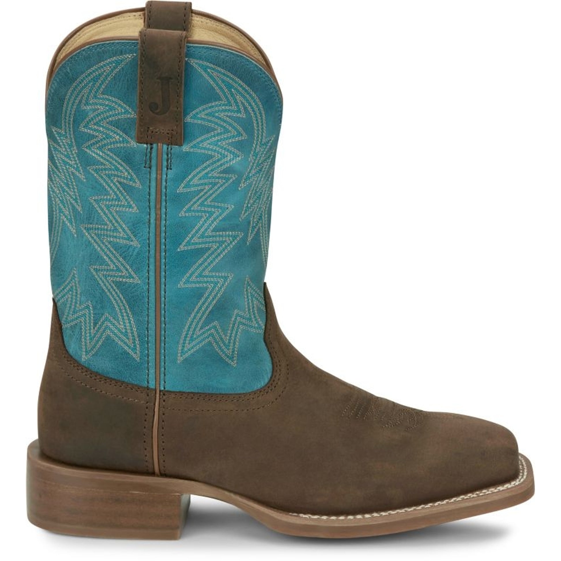 Justin Mens War Dog Sq Toe Boots