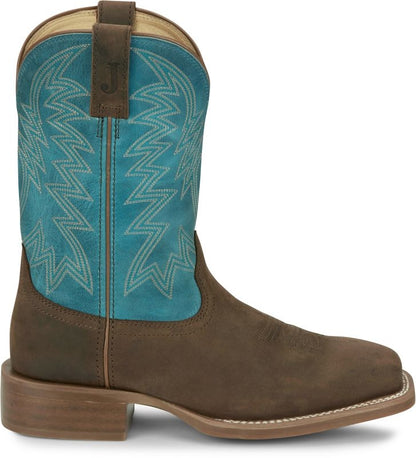Justin Mens War Dog Sq Toe Boots