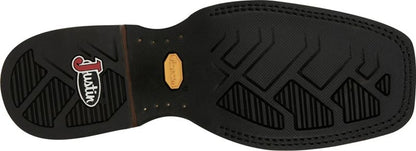 Justin Mens Shane Square Toe Boots