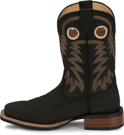Justin Mens Shane Square Toe Boots