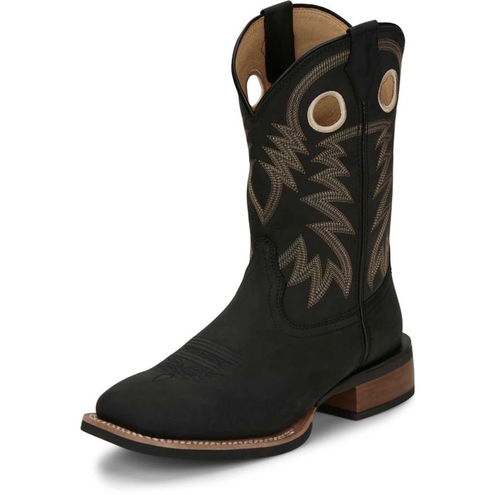 Justin Mens Shane Square Toe Boots