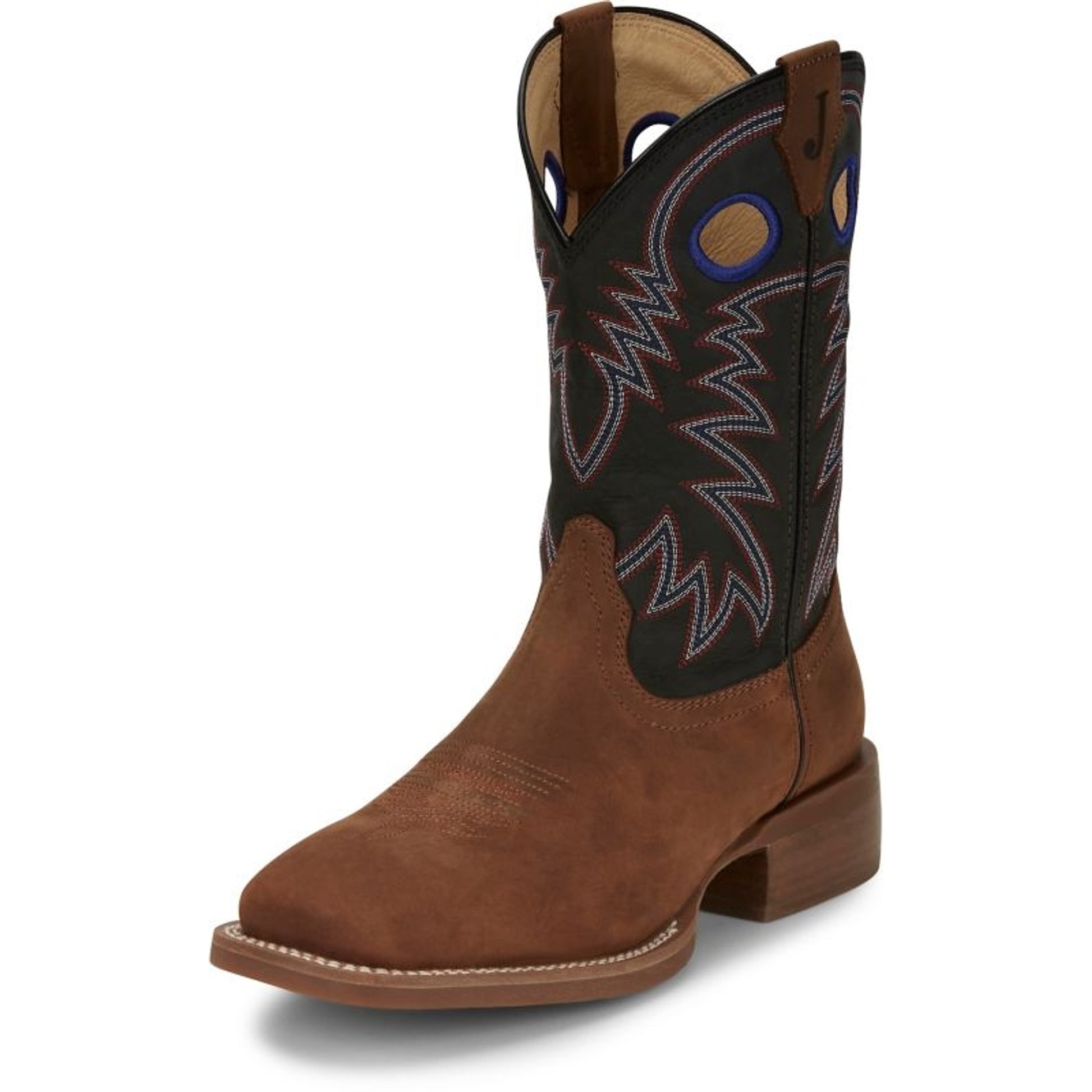 Justin Mens Shane Square Toe Boots