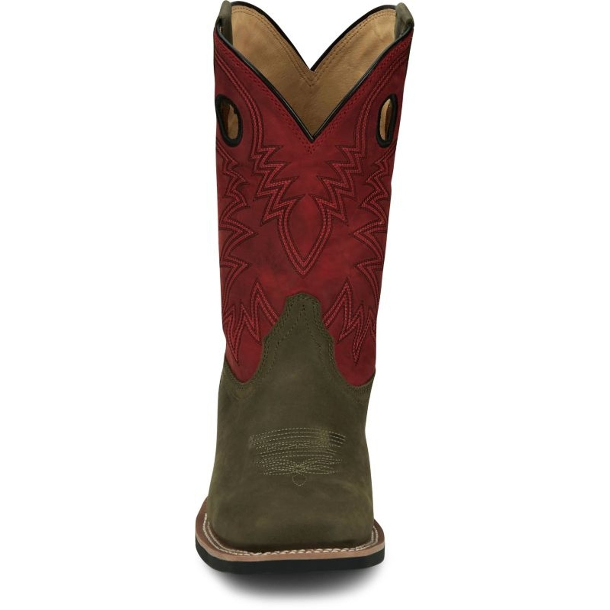 Justin Mens Shane Square Toe Boots