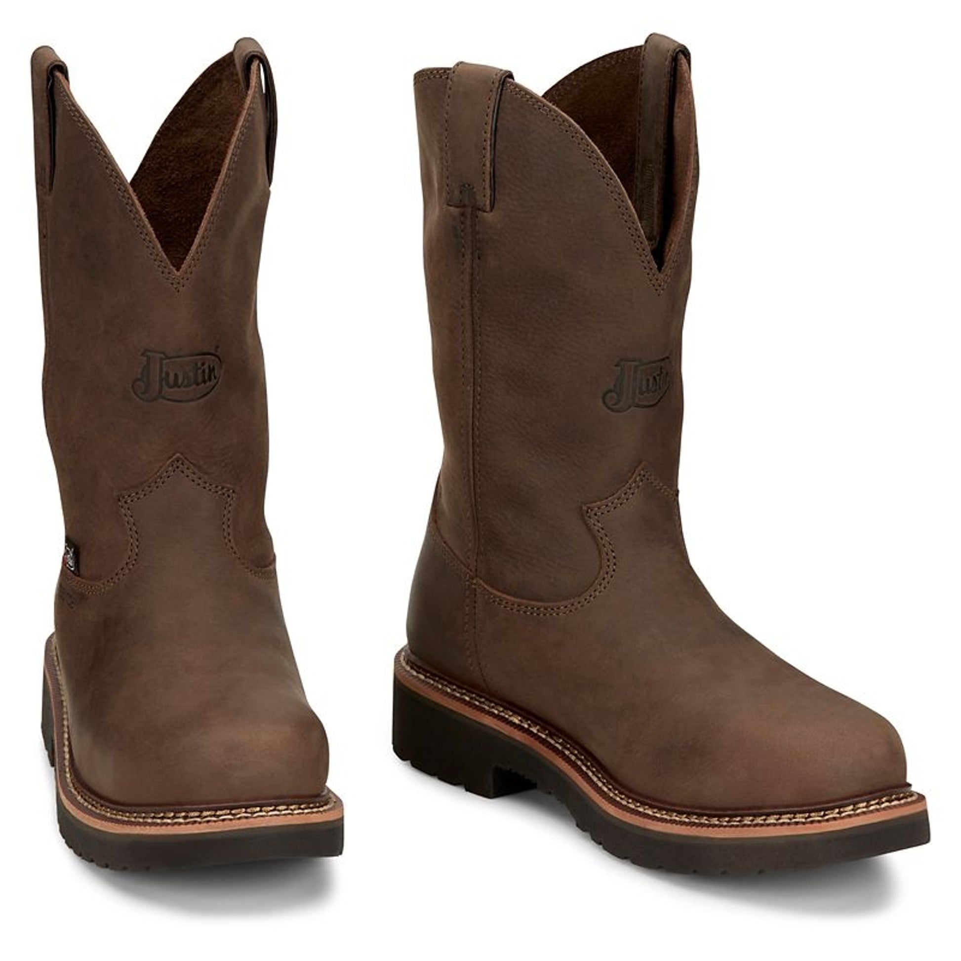 Justin Mens Carbide Steel Toe Boots