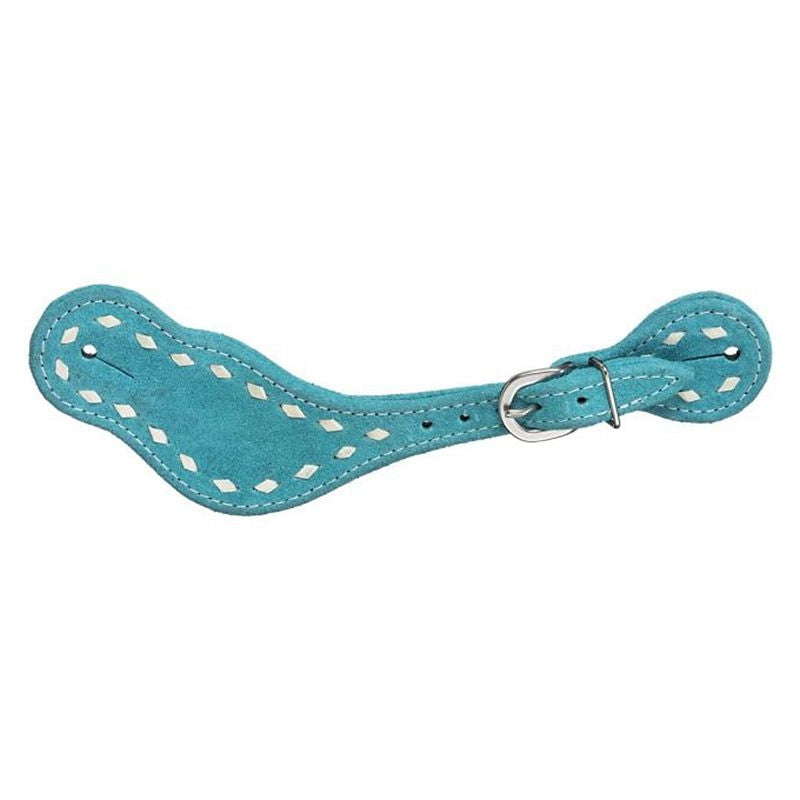 Buckstitch Suede Spur Strap Purple