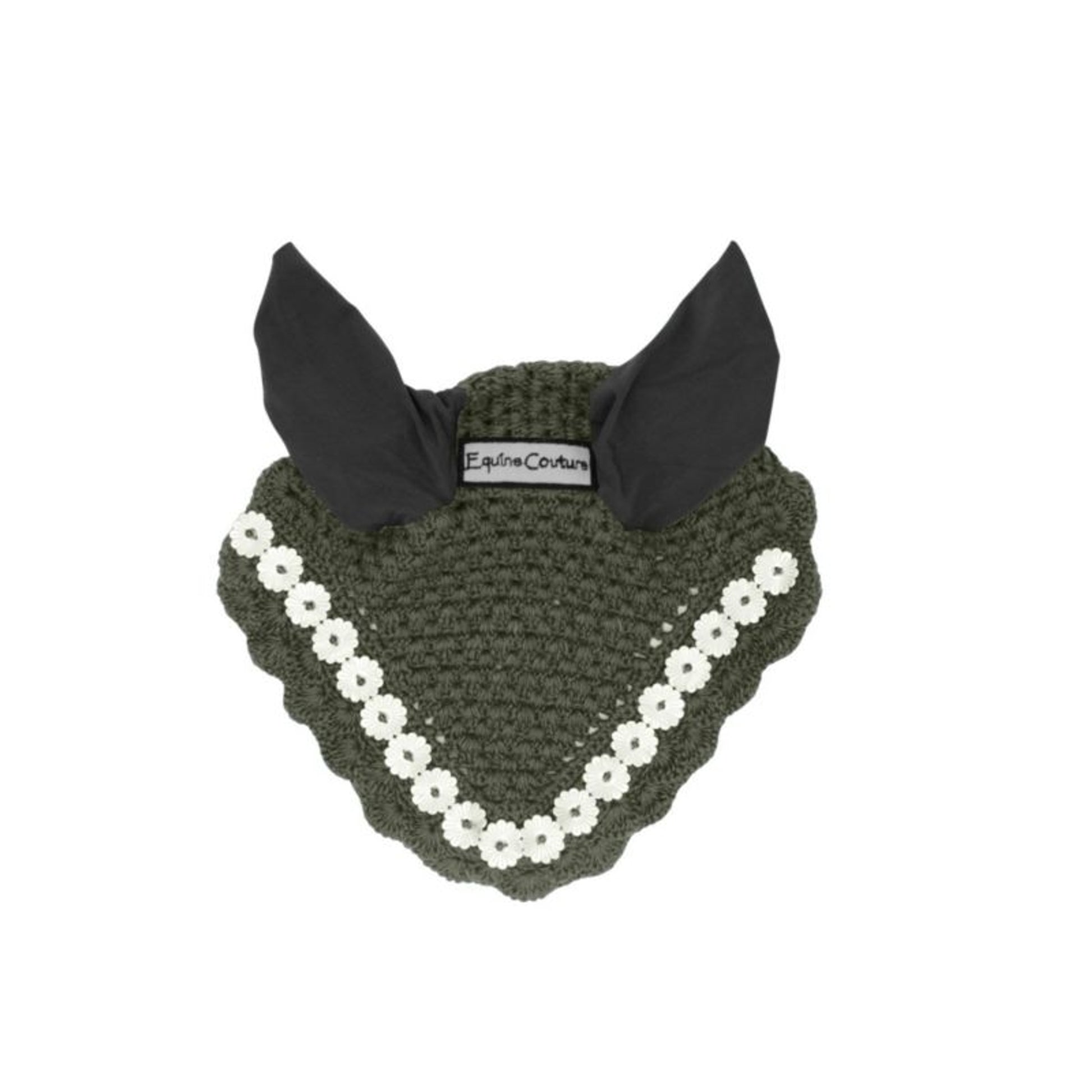 Equine Couture Floral Fly Bonnet