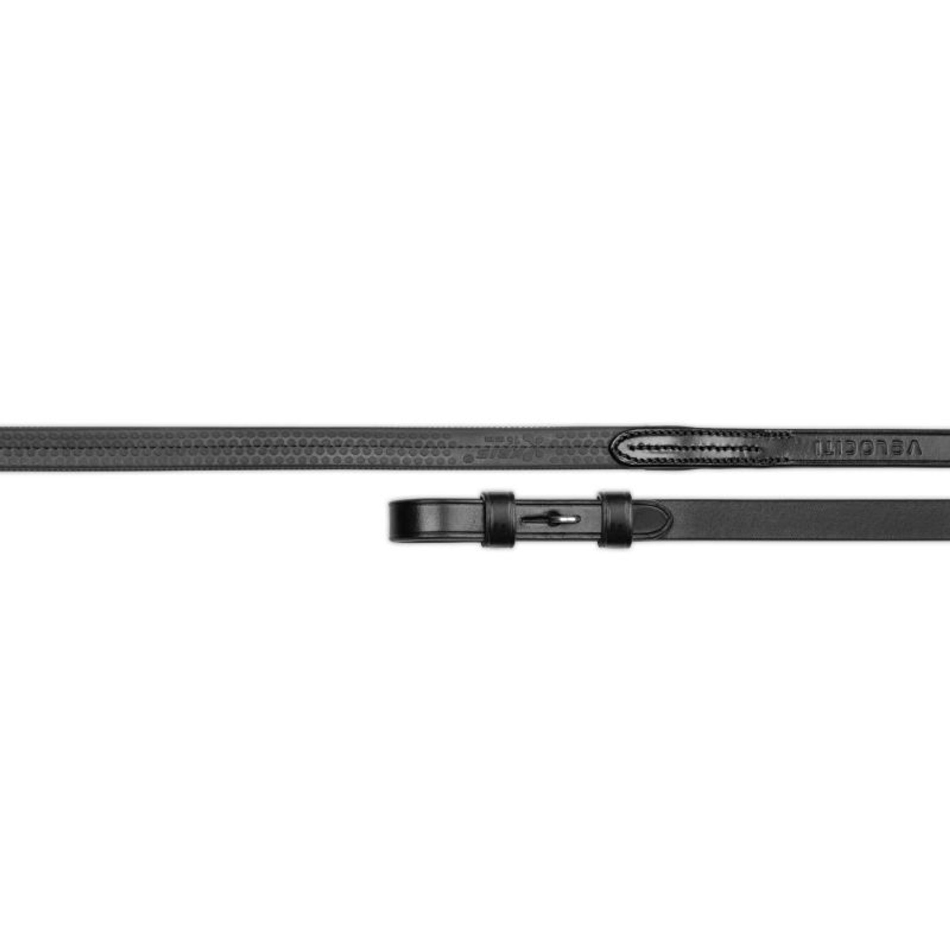 Shires Velociti Nylon Insert Rubber Grip Reins