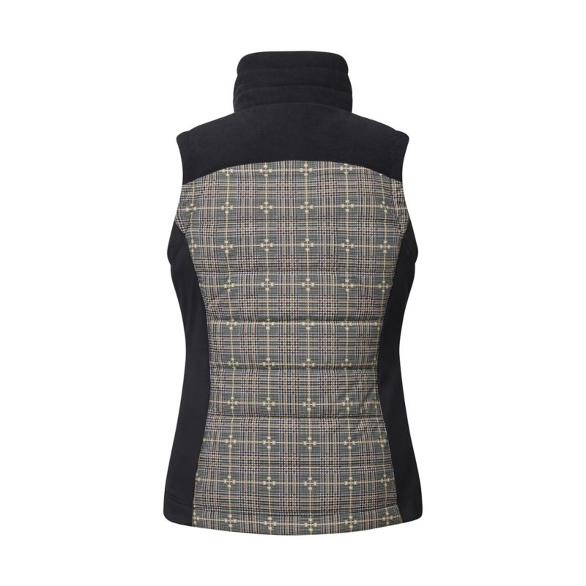 Kerrits Ladies Bits of Plaid Quilted Vest