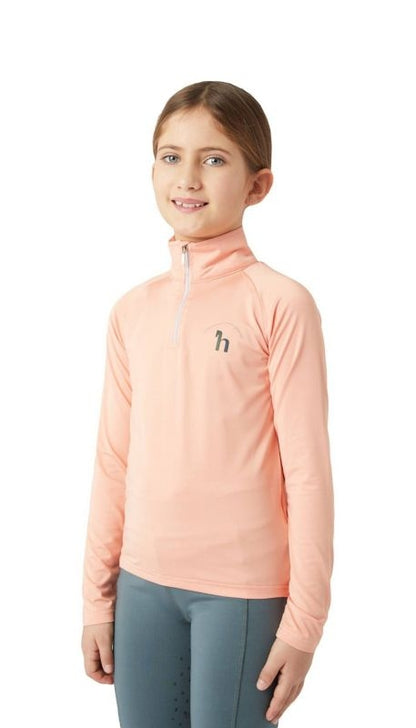 Horze Lola Kids LS Half Zip Tec Shirt