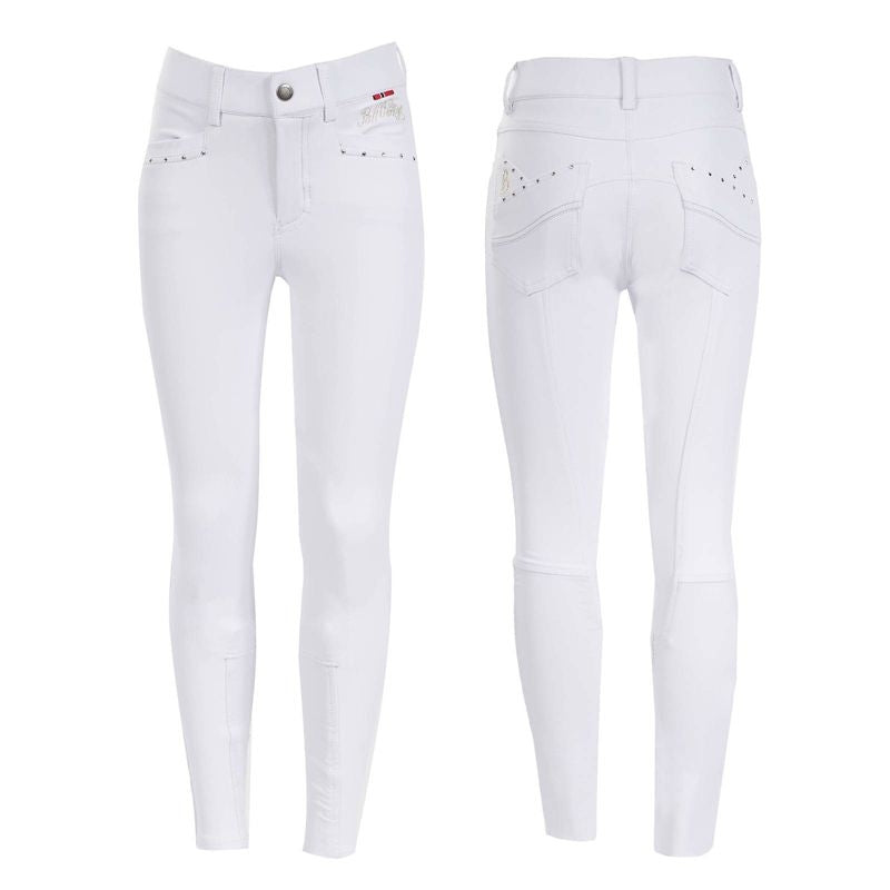 B Vertigo Girls Olivia Silicone FS Breeches