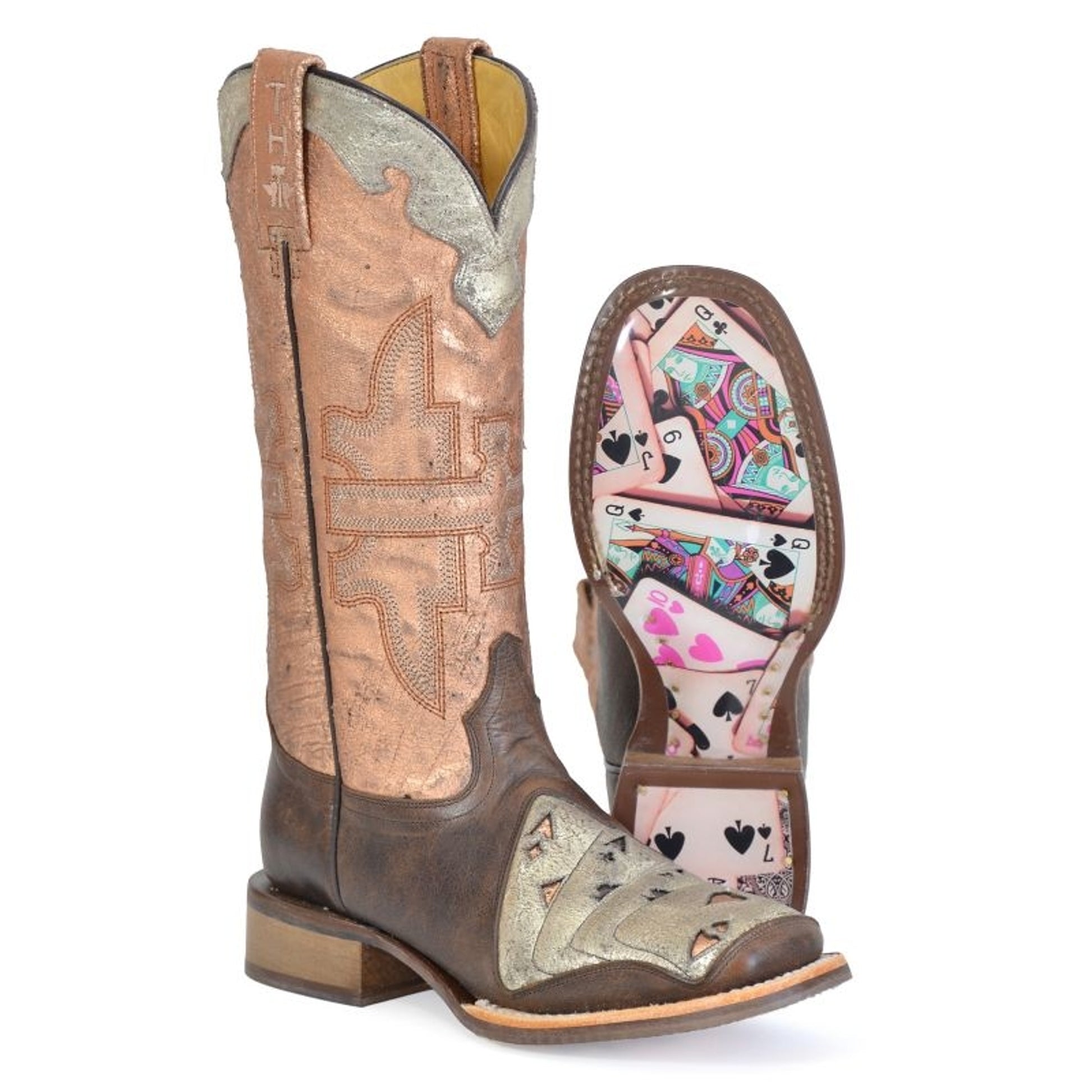 Tin Haul Ladies Four of A Kind Boots