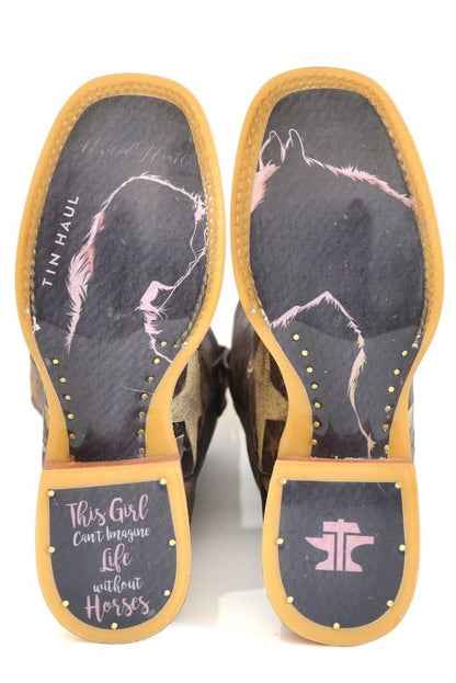 Tin Haul Ladies Hollywood Stars Boots