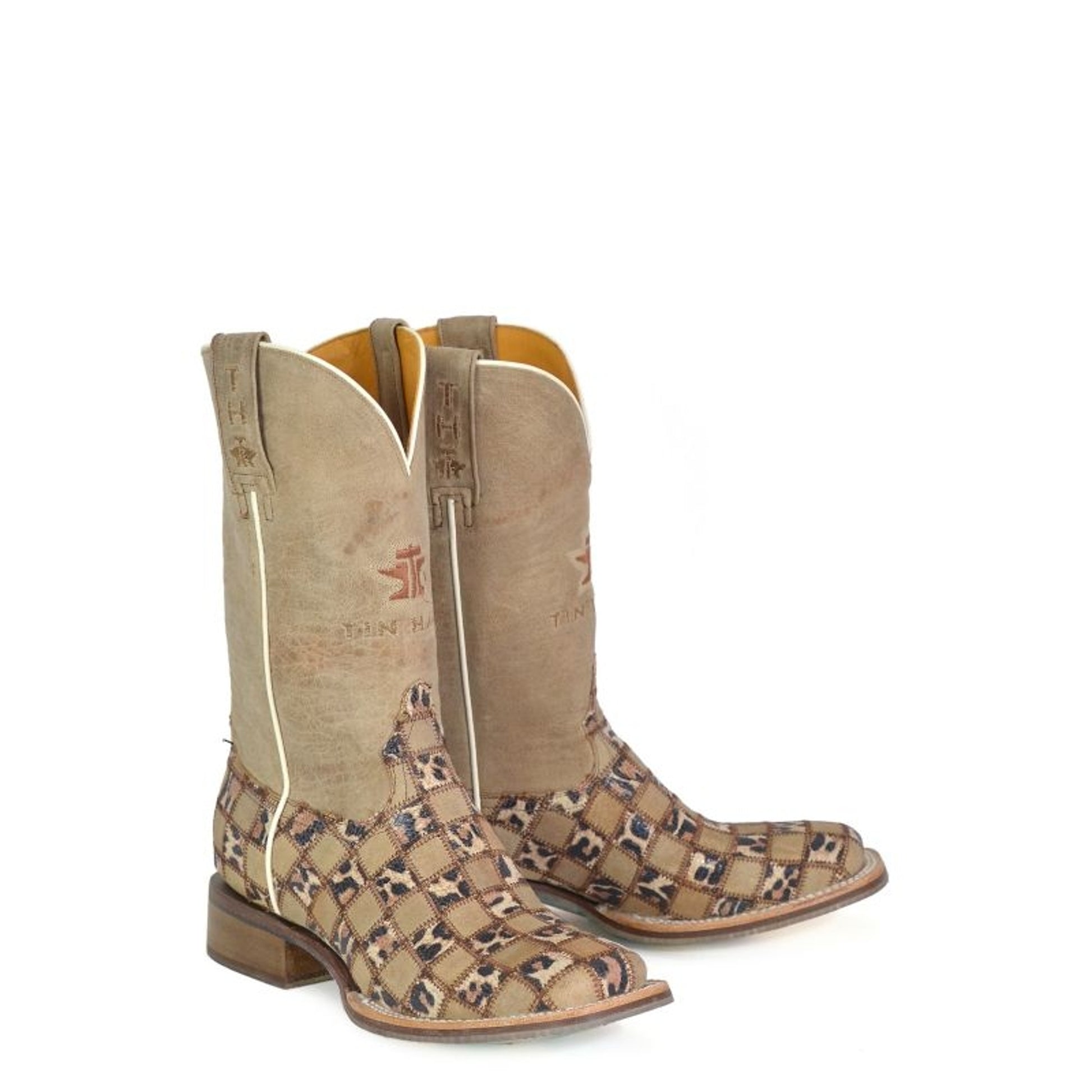 Tin Haul Ladies Cheetah Chick Boots