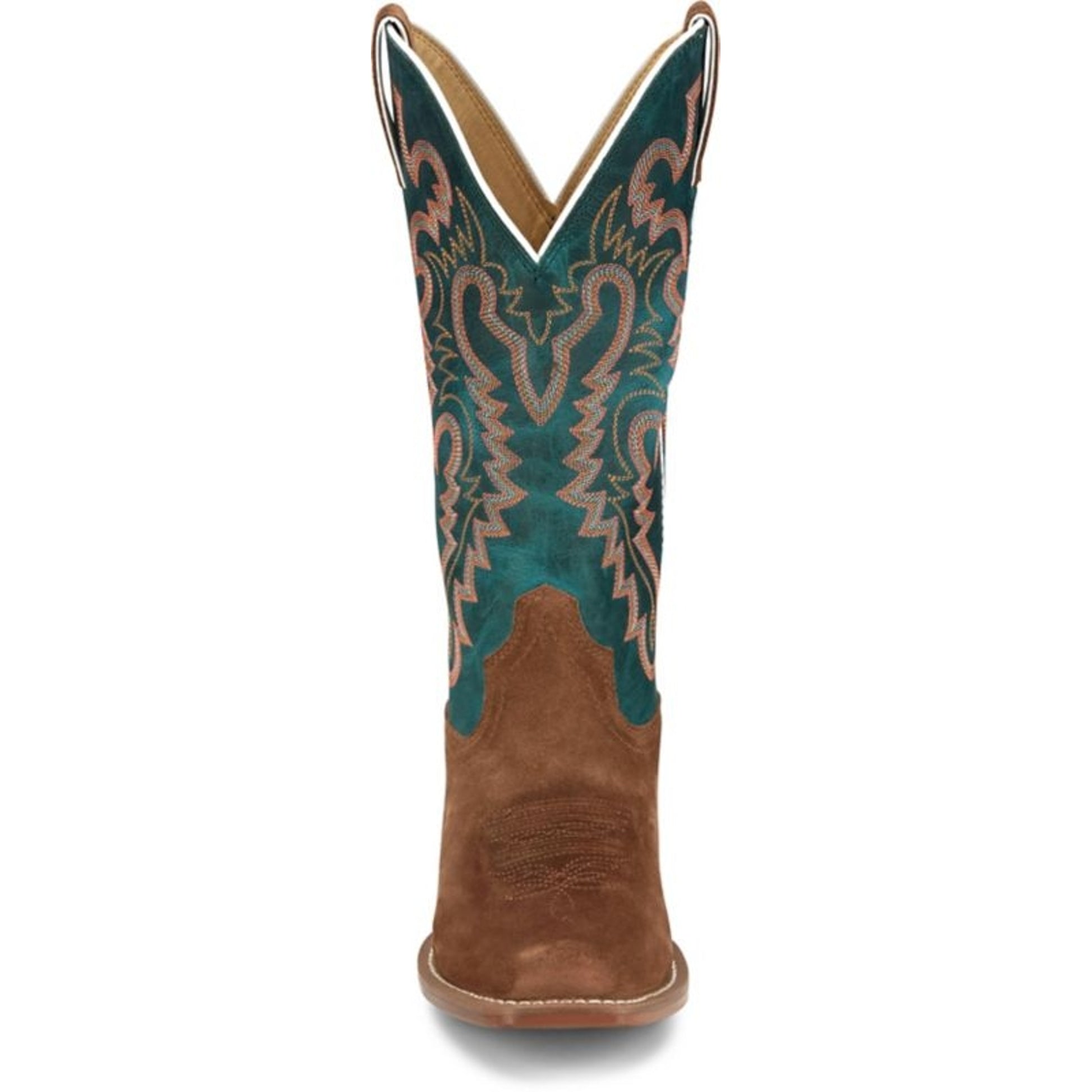 Justin Ladies Annie Up Sq Toe Boots