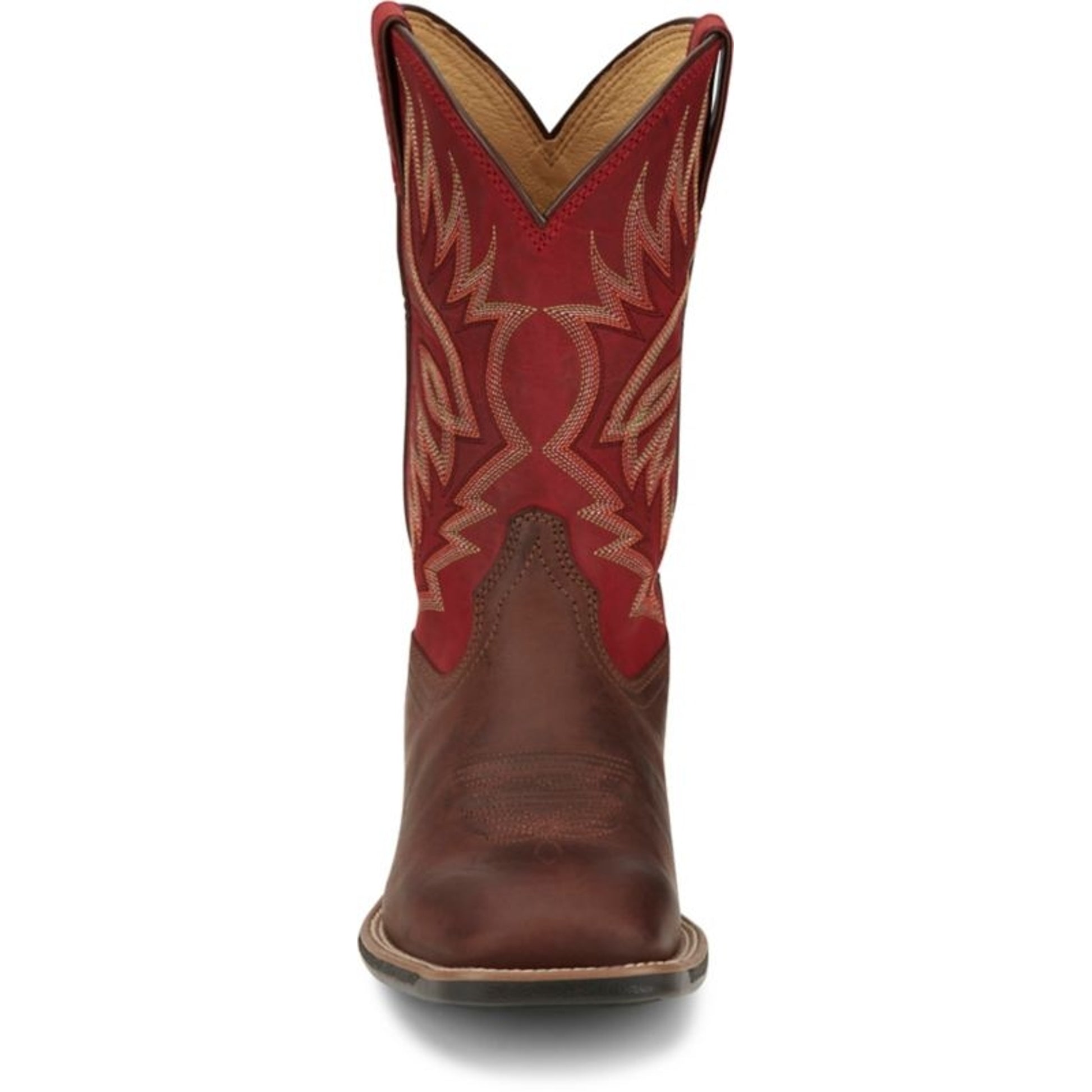 Justin Mens Zeke Sq Toe Boots