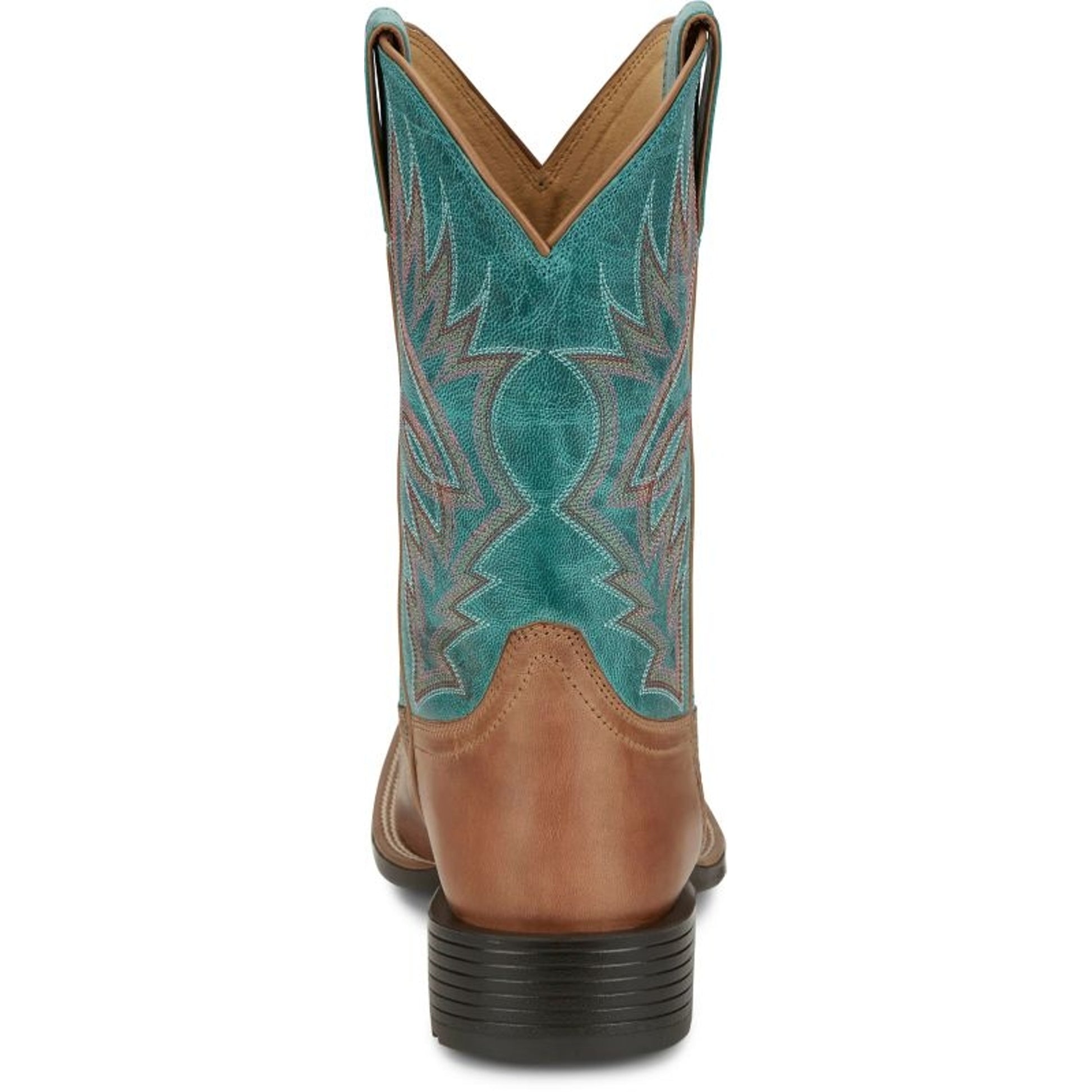 Justin Mens Zeke Sq Toe Boots