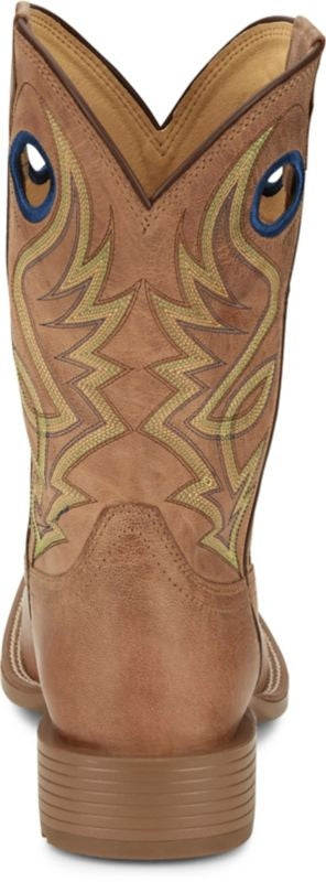 Justin Mens Pickett Square Toe Boots