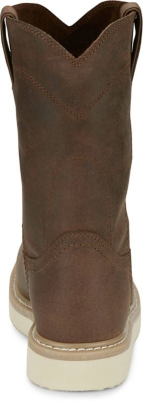 Justin Mens Ram Round Toe Boots