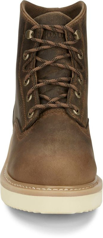Justin Mens Maxwell Rnd Toe ST Boots