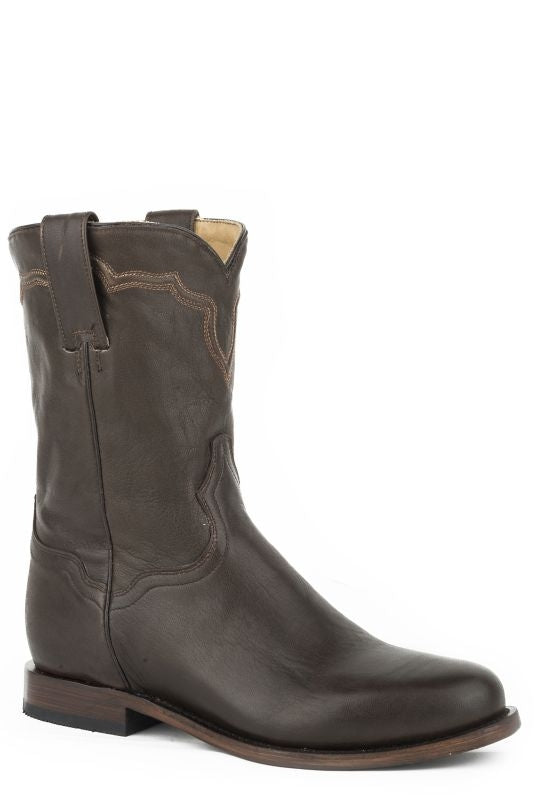 Stetson Mens Puncher Leather Boots
