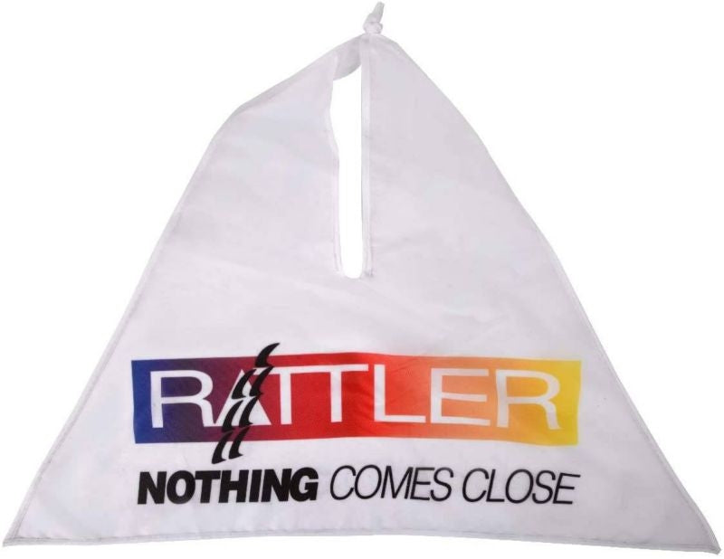 Rattler Breakaway Flag White Pack Of 4