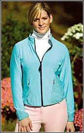 Tuffrider Crosswinds Jacket Aqua Xl Ladies
