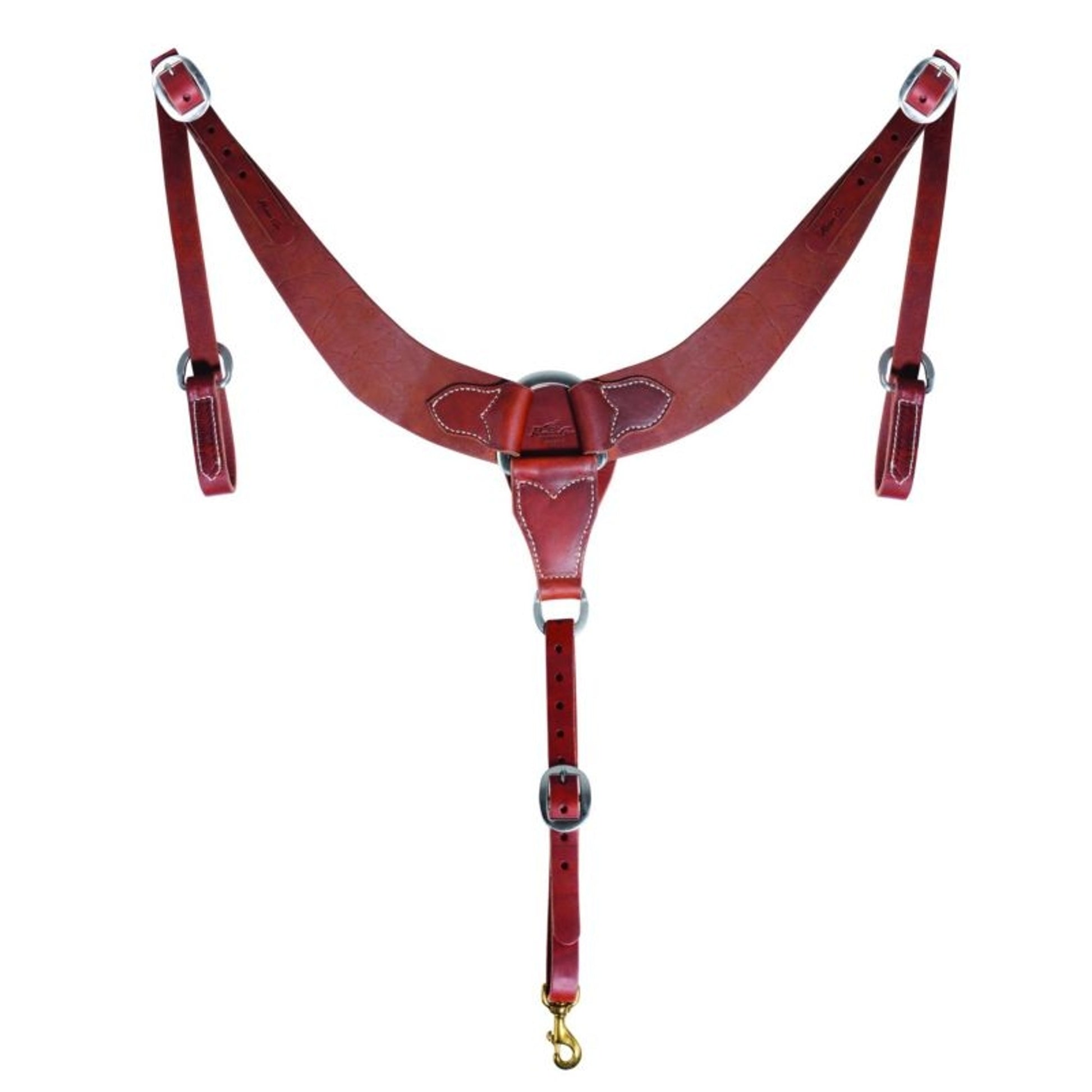 Pros Choice Pulling Breast Collar Heavy Oil Horse