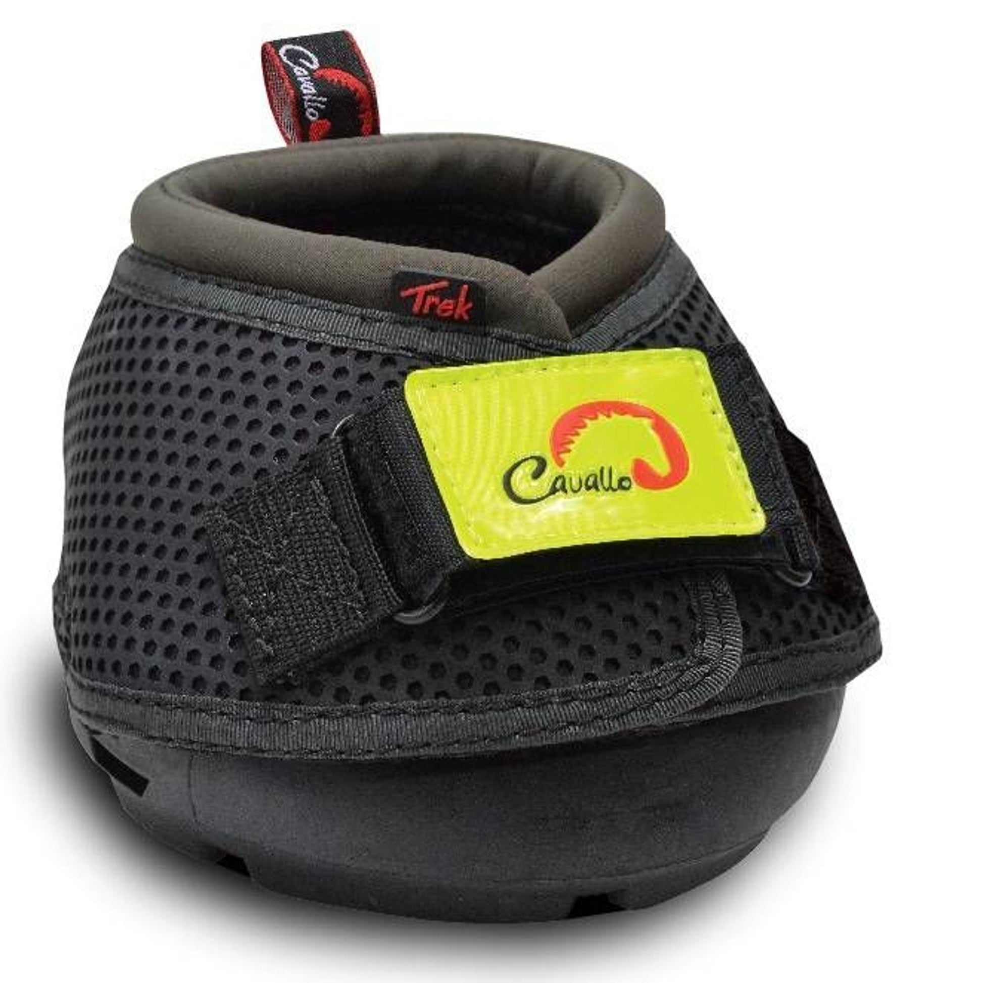 Cavallo Reflective Trek Velcro Straps Black Set