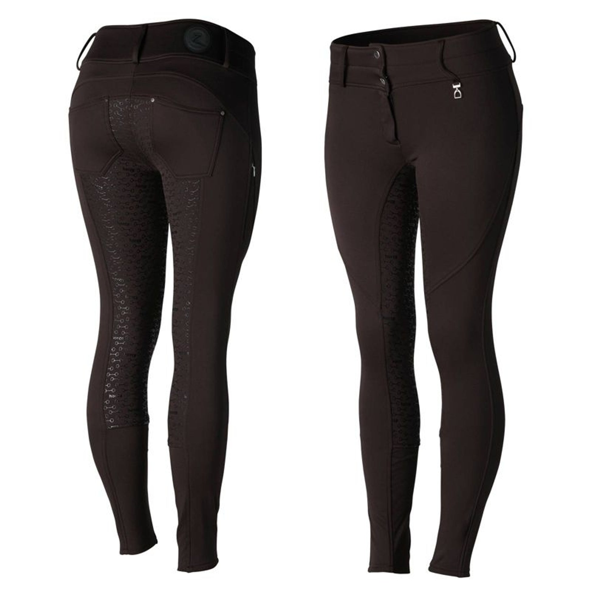Horze Kids Rhea Full Seat Thermo Breeches with Bac