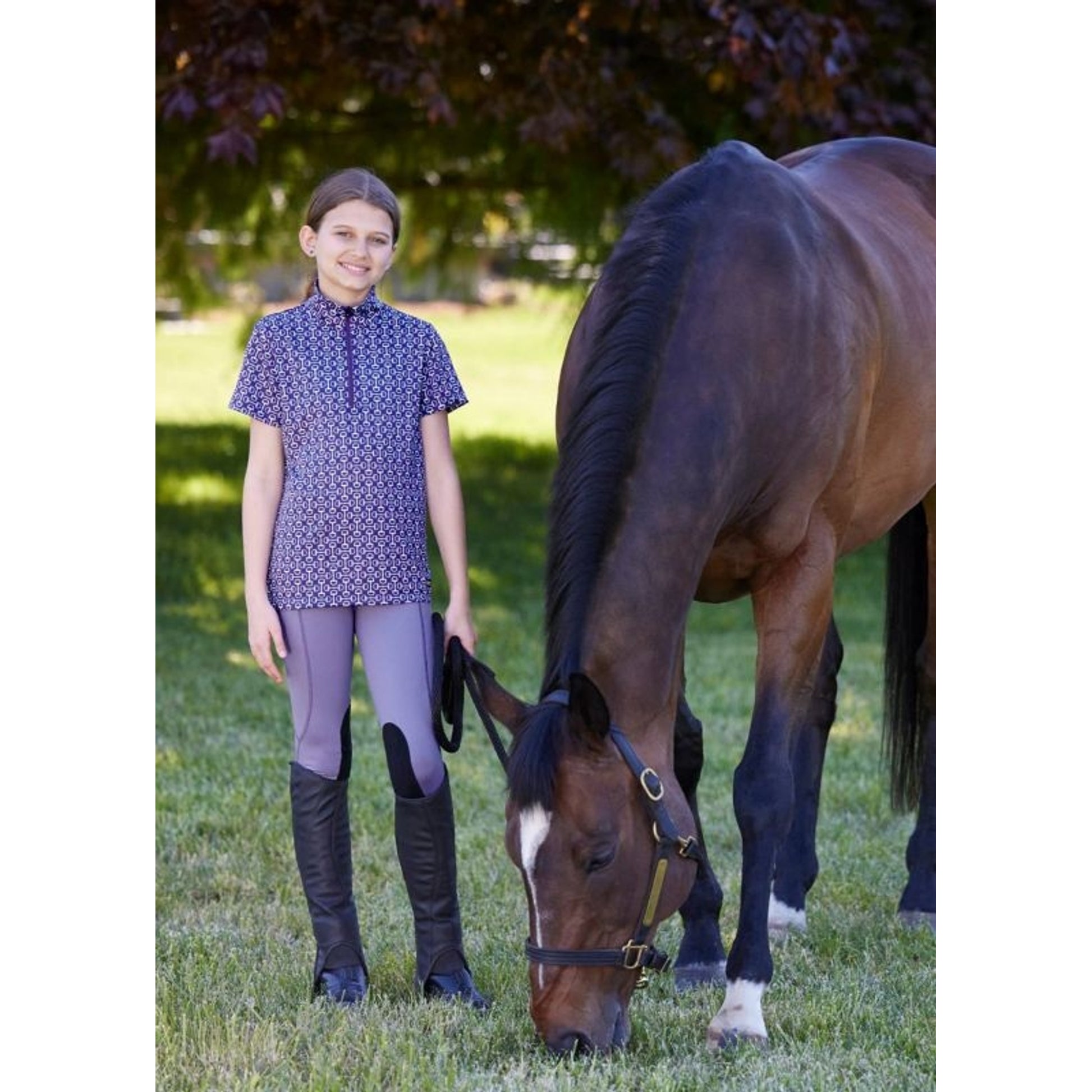 Kerrits Kids Breeze IceFil Top Print