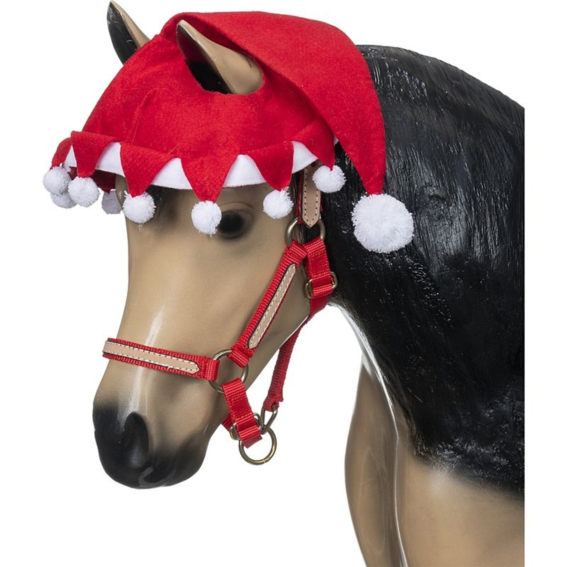Tough1 Mini Horse Santa Hat