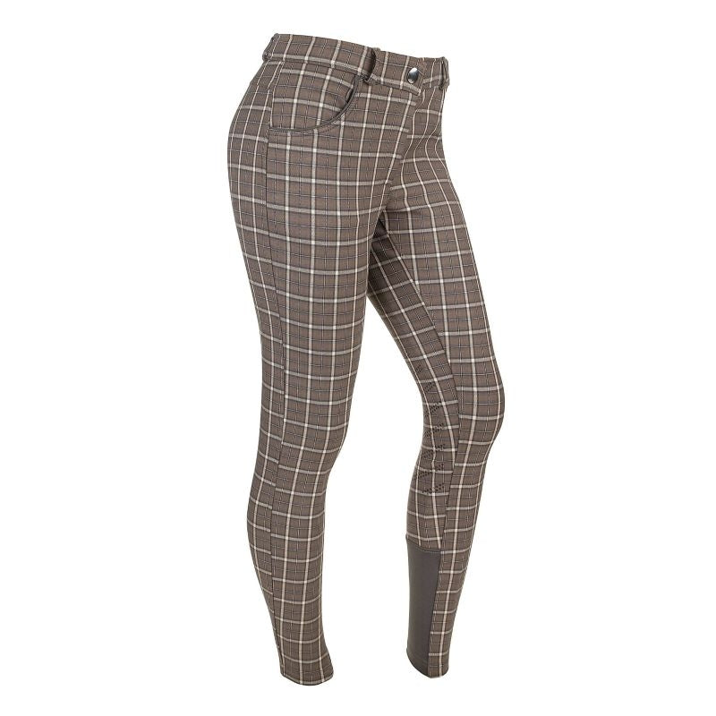 Ashley Classic Ladies KP Breeches Camel Plaid