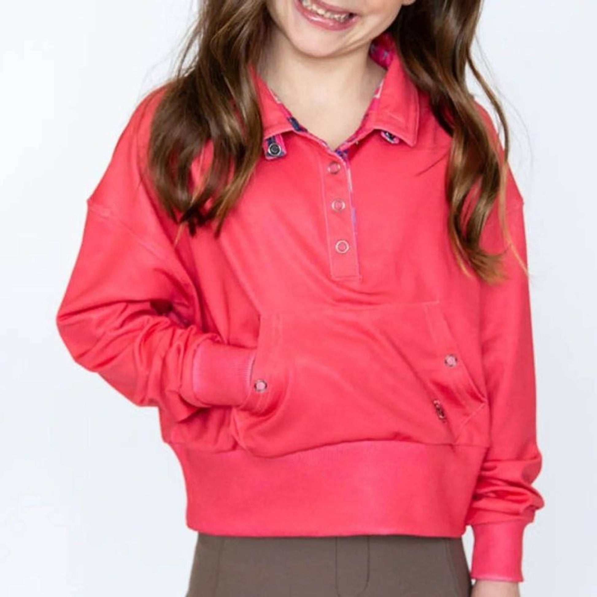 Romfh Kids Cozy Crop Mock LS Shirt