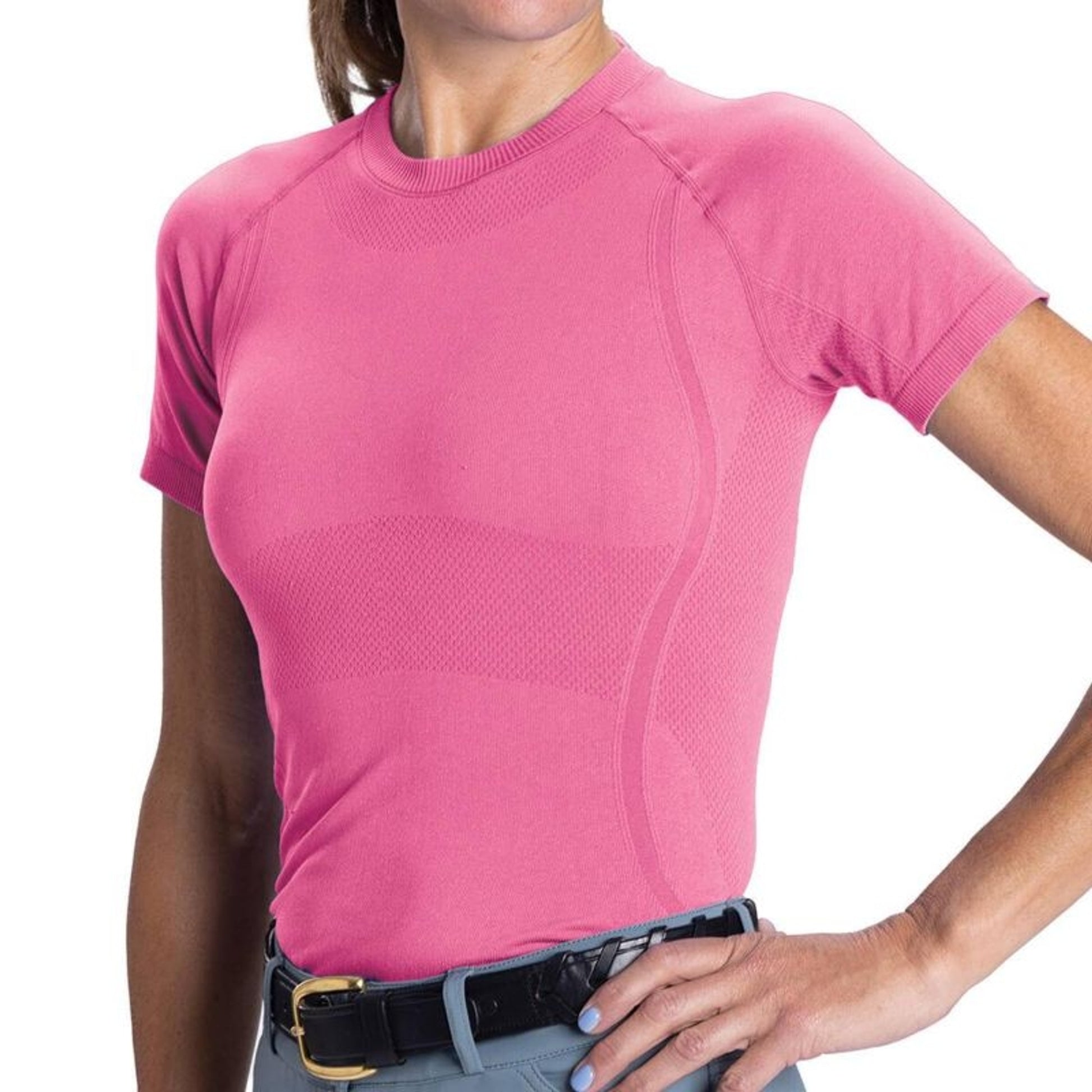 Romfh Ladies Seamless Short Sleeve Shirt