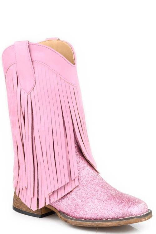 Roper Kids Double Fringe Boot