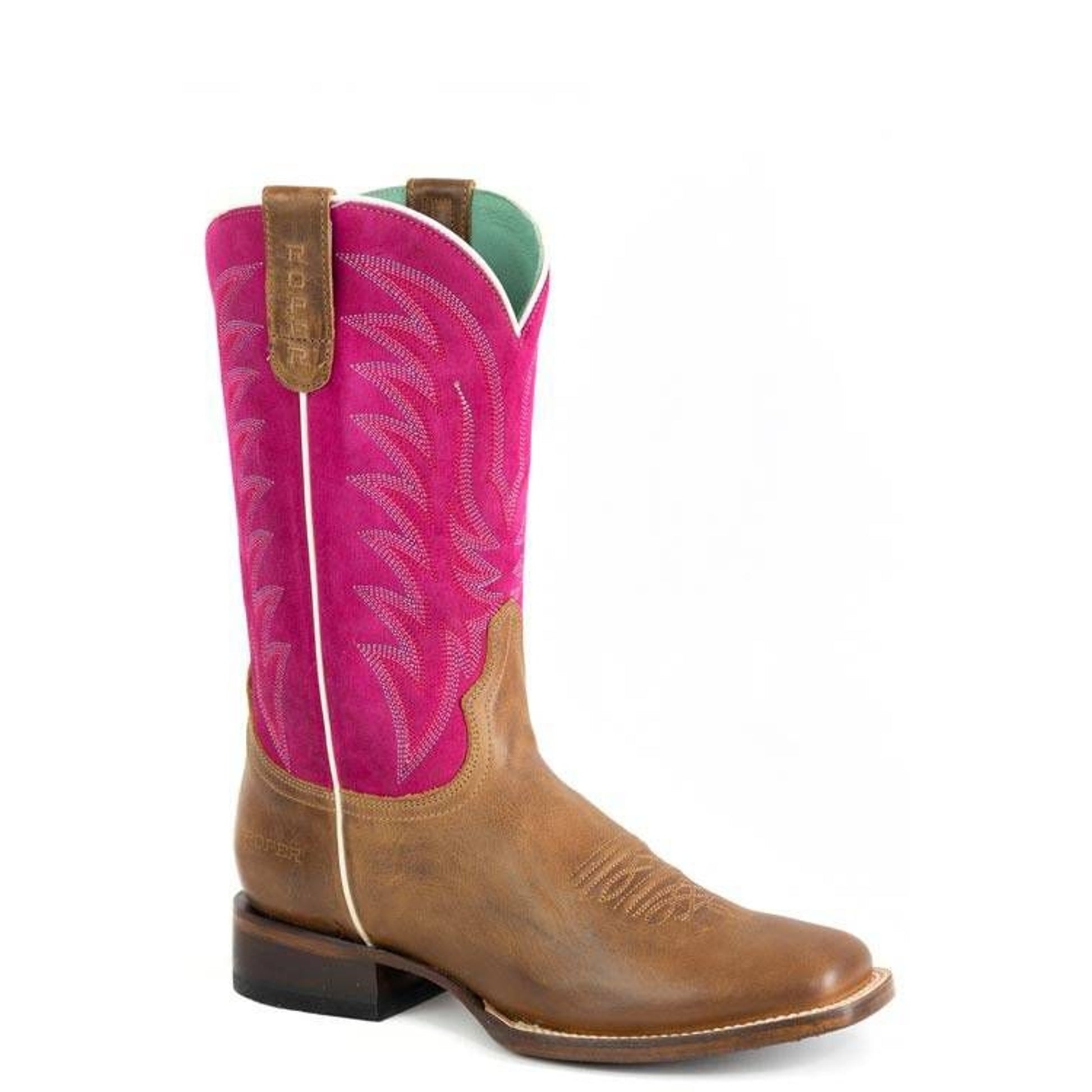 Roper Ladies Cowgirl 11in Sq Toe Boot