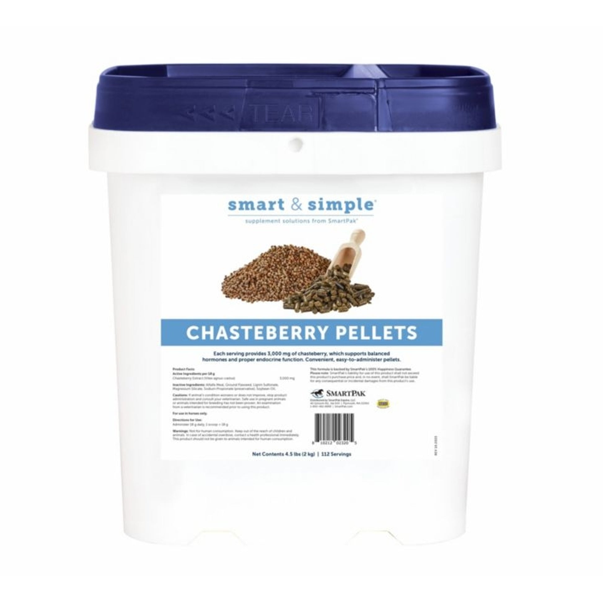 SmartEquine Smart Simple Chasteberry Pellets 4.5lb