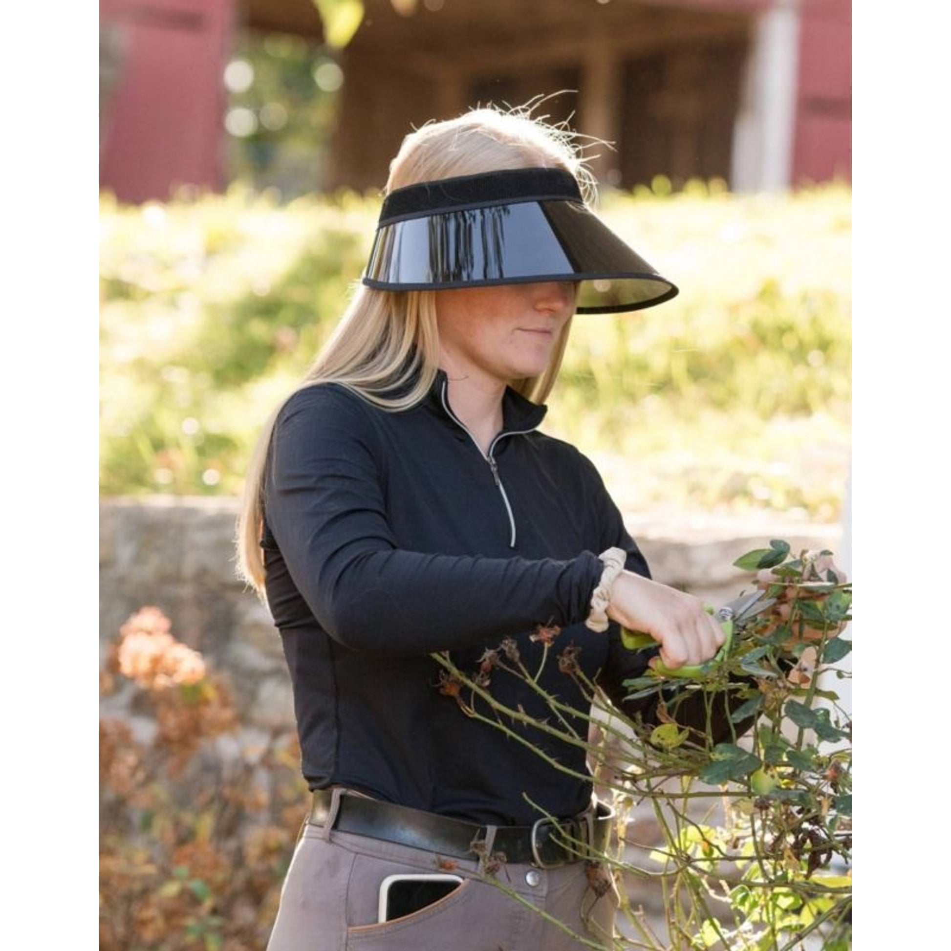 EquiVisor Semi-Transparent Sport Sun Visor