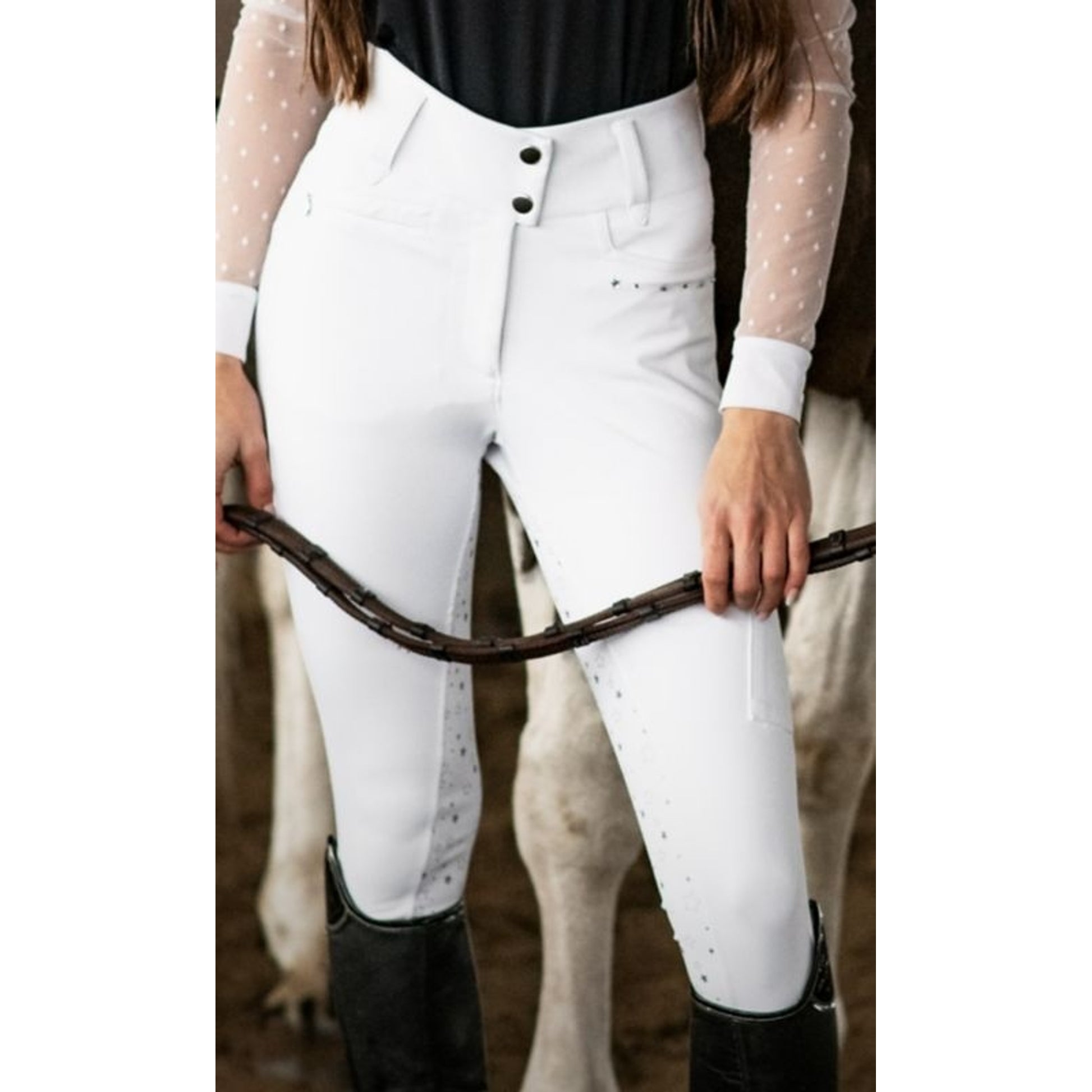 Dapplebay Ladies Shine On Show Breeches