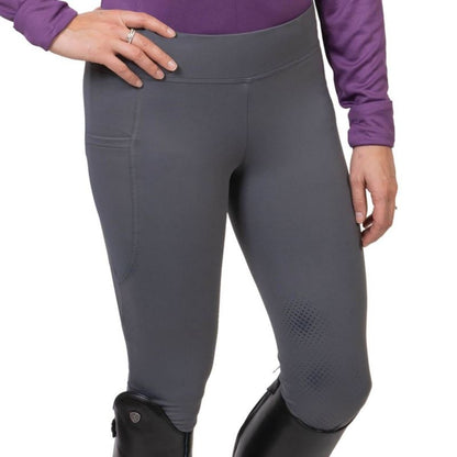 Ovation Ladies Signature Knee Patch Tight XL Black
